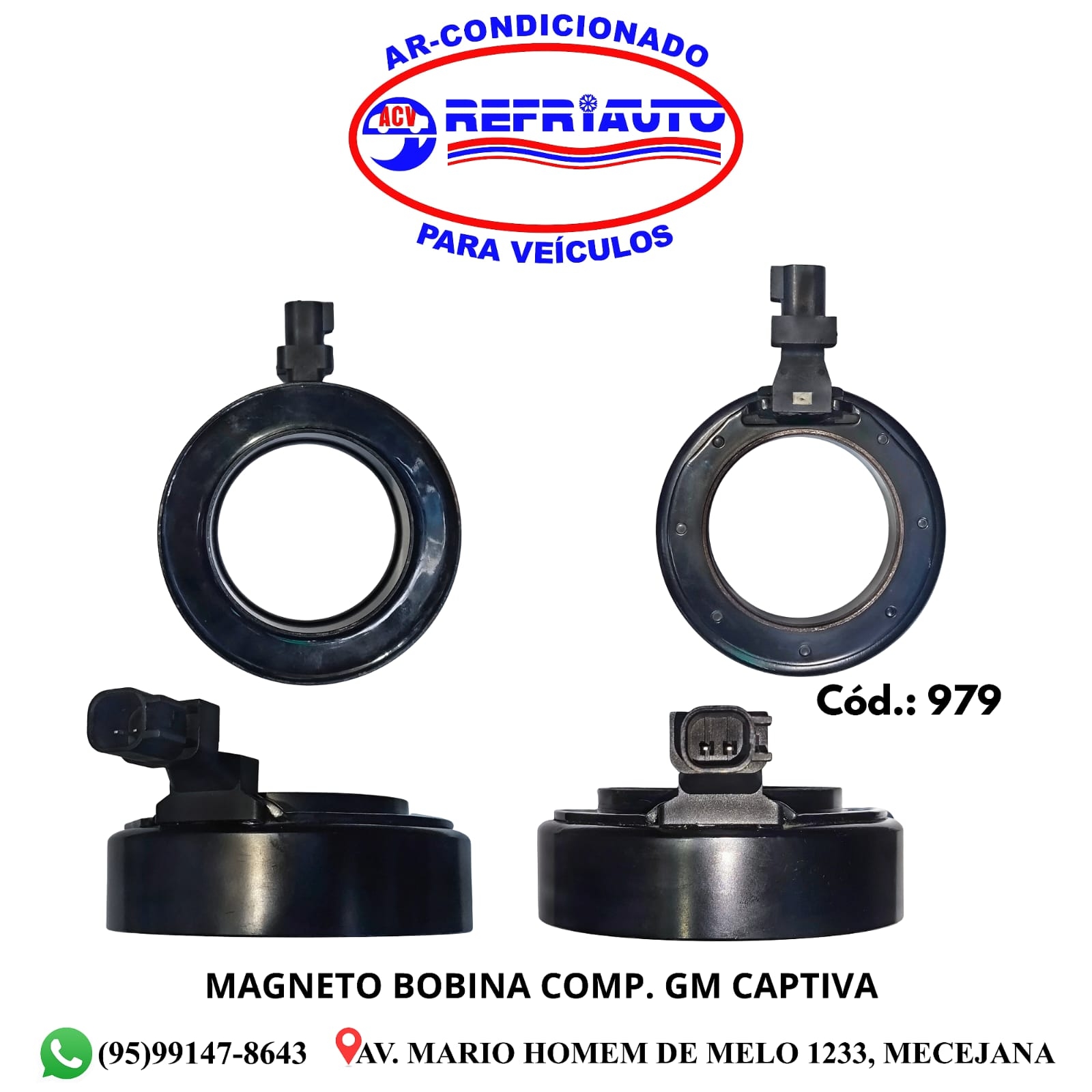 MAGNETO BOBINA COMP. GM CAPTIVA